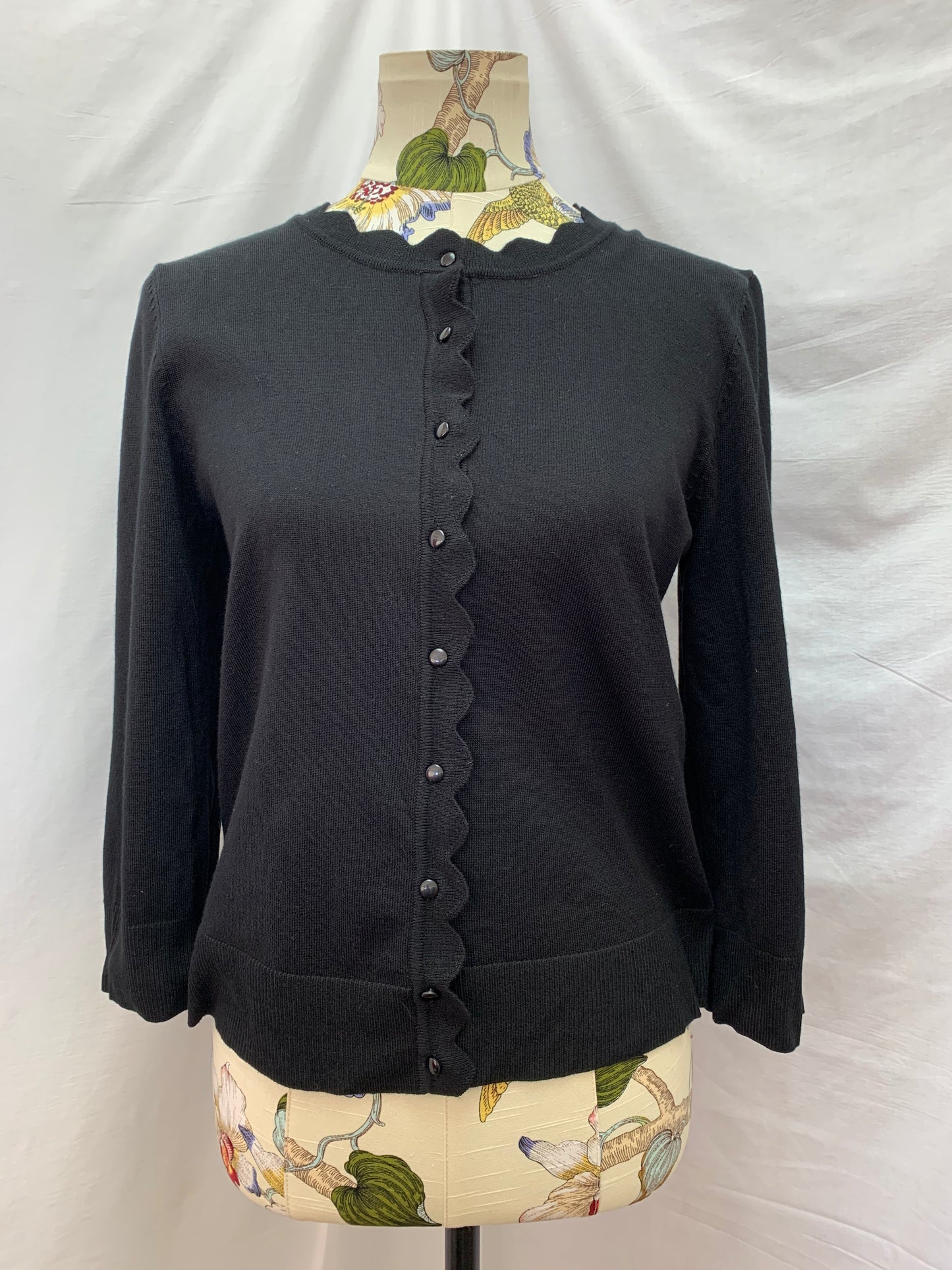 Kate spade scallop cardigan outlet