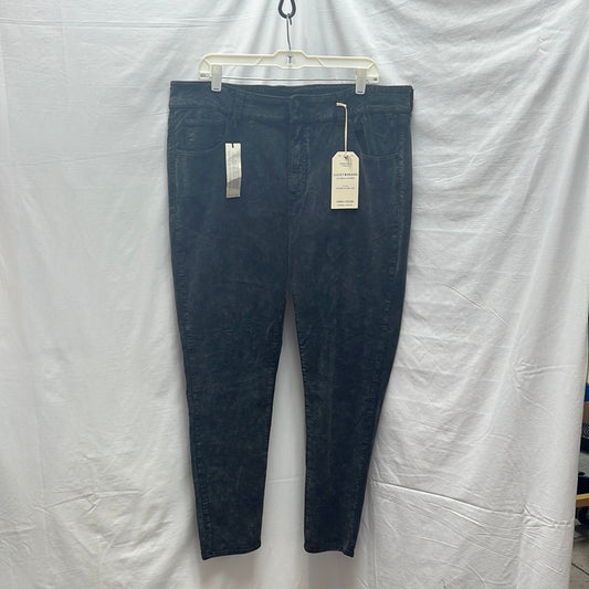 NWT -- Lucky Brand Black High-rise Skinny Emma Legging Jeans -- 18W