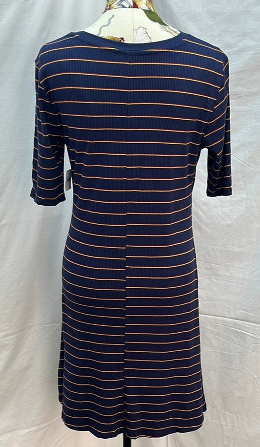 NWT -- Old Navy navy stripe T-Shirt Dress -- Small