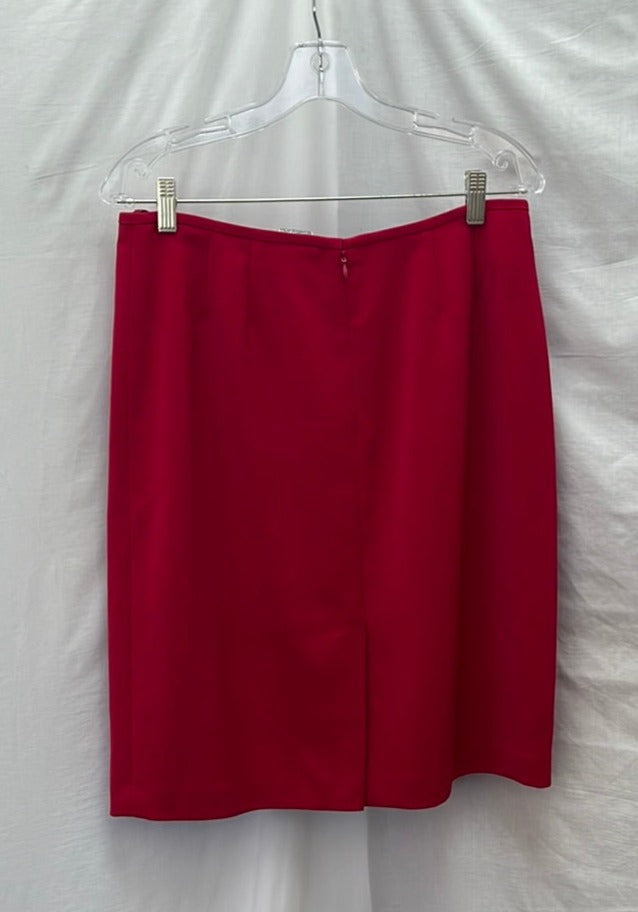 VTG -- Le Suit Hot Pink Pencil Skirt -- 12P