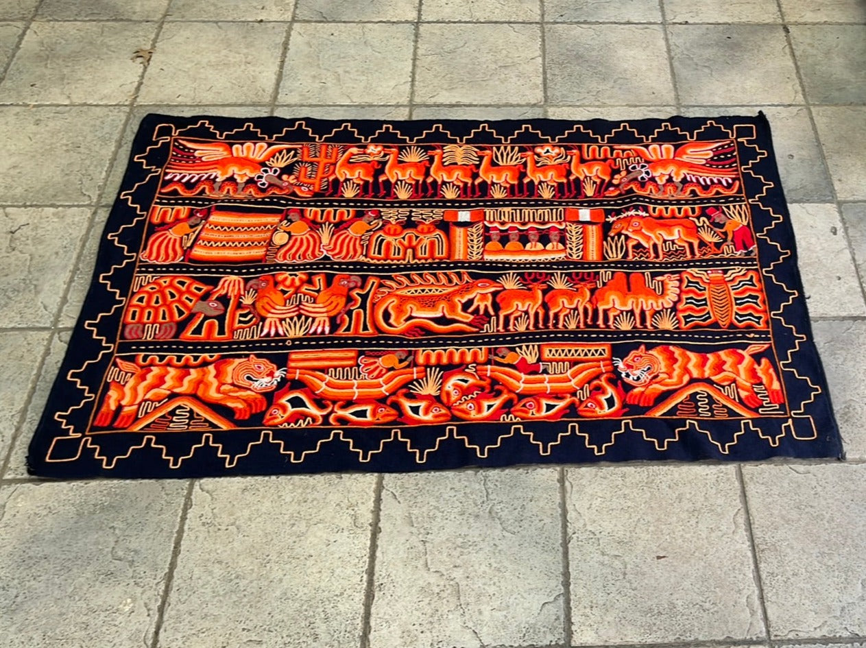 Hand-woven Andean Tapestry