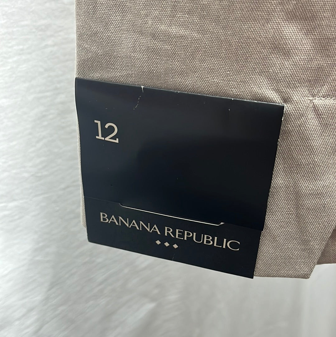 NWT -- Banana Republic Beige Pantsuit -- Size 12