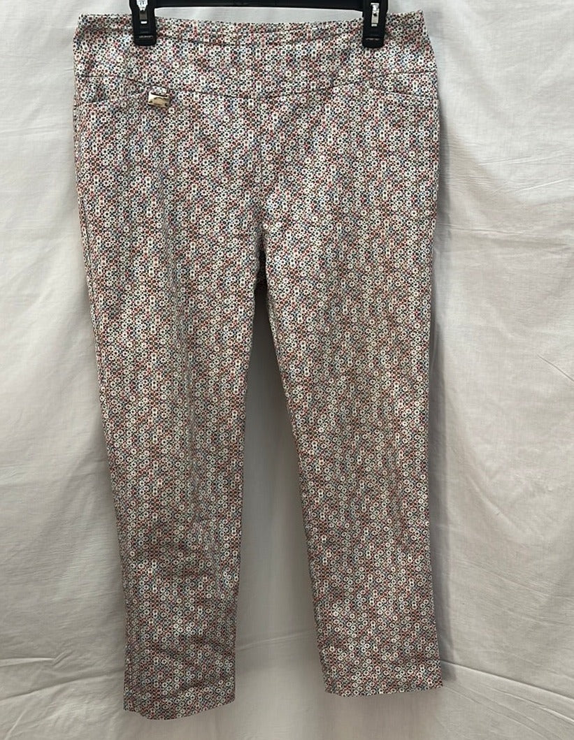 Lisette L Montreal mosaic print Sport Ankle Pants -- 12