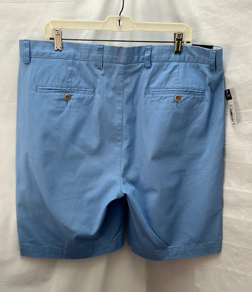 NWT -- Roundtree & Yorke Casuals Baby Blue Classic Fit Shorts -- 38