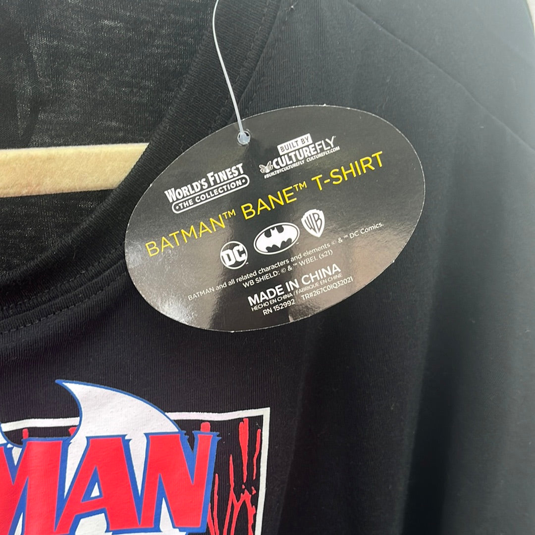NWT -- World's Finest Batman + Bane T-shirt -- 3XL