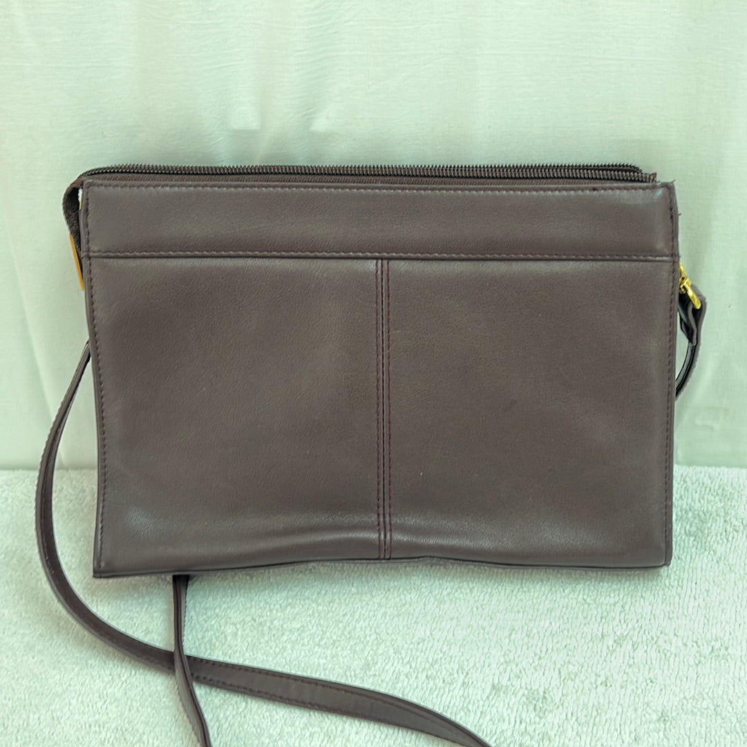 Kim Rogers | Bags | Kim Rogers Dark Brown Color Shoulder Bag Purse 6x17  Magnet Snap Closure Clean | Poshmark