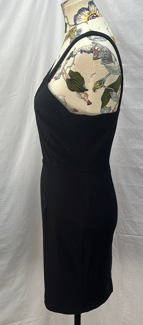 NWT -- Naven black Sling-cut Mini Dress -- L/12