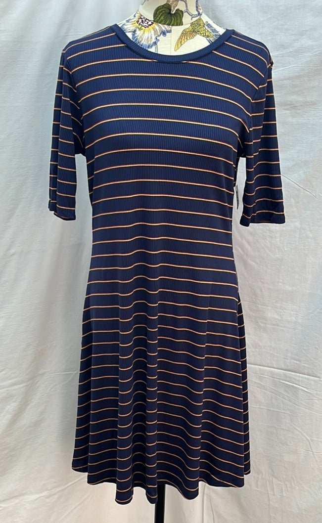 NWT -- Old Navy navy stripe T-Shirt Dress -- Small