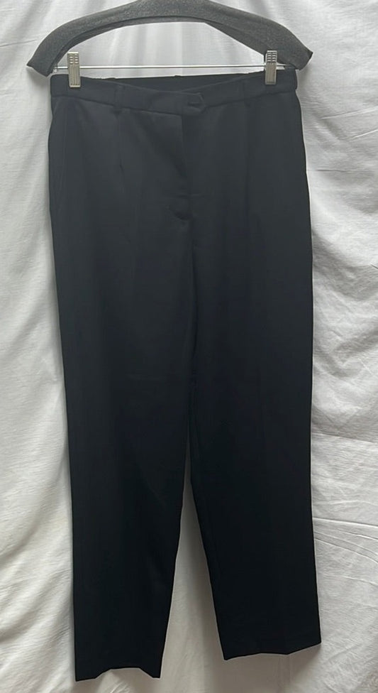 VTG / NWOT -- Lester Square Black Slacks Pants -- 10