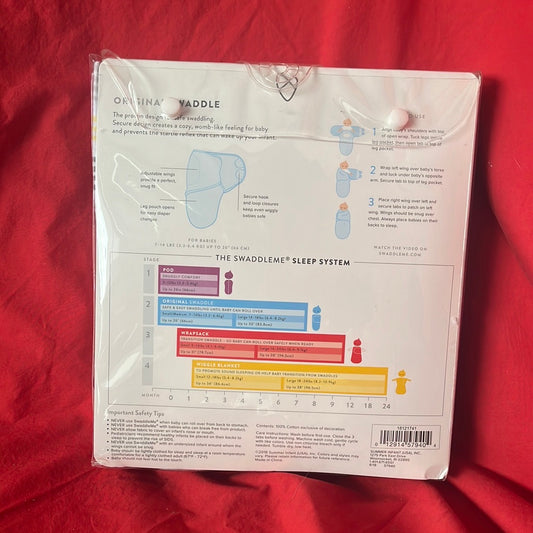 NIP -- SwaddleMe Original Swaddle 3-pack -- 0-3 mo
