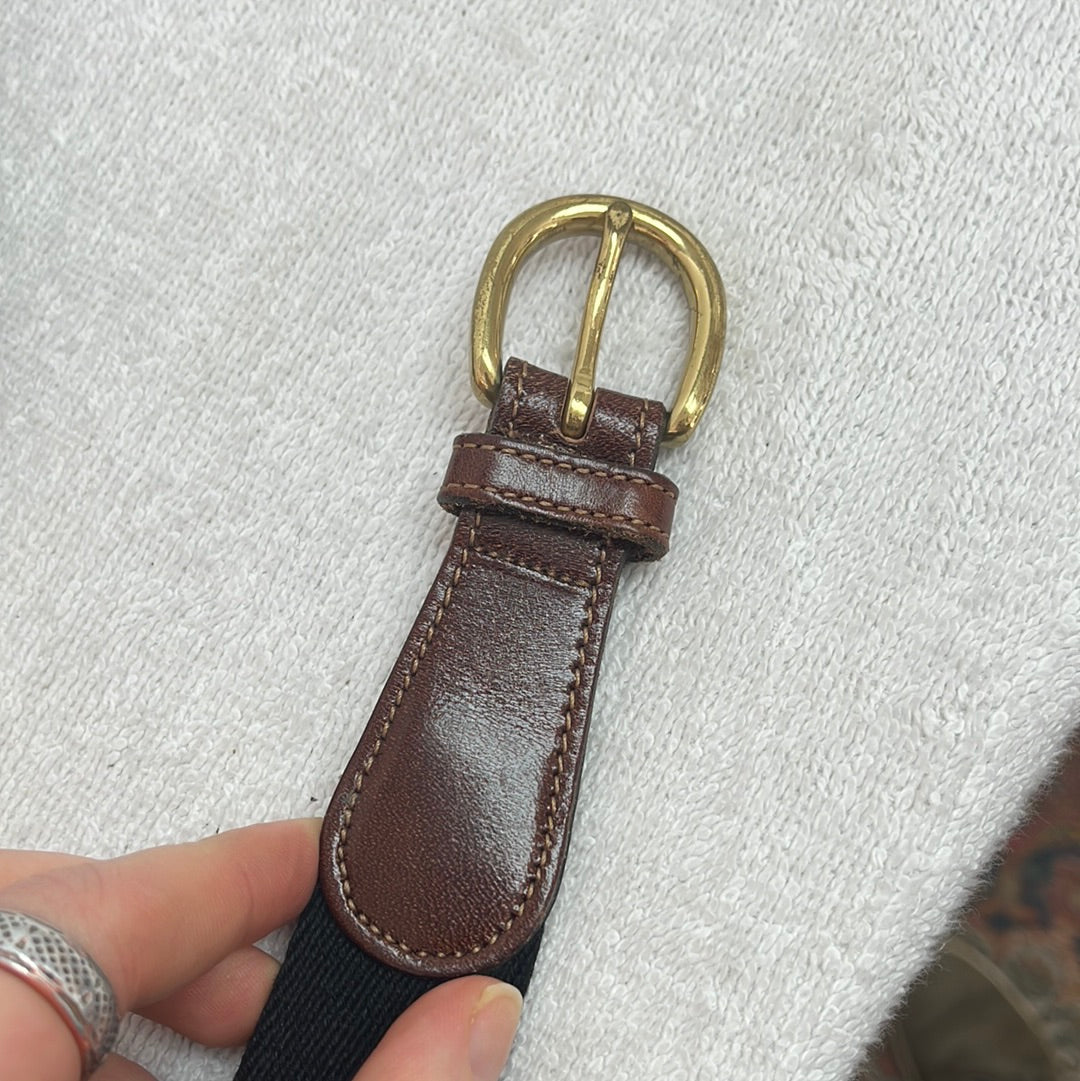 Louis Vuitton LV Knotted Leather Belt