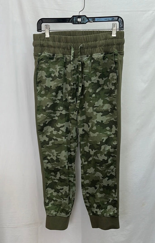 Time and Tru green Camo Sweatpants -- XS