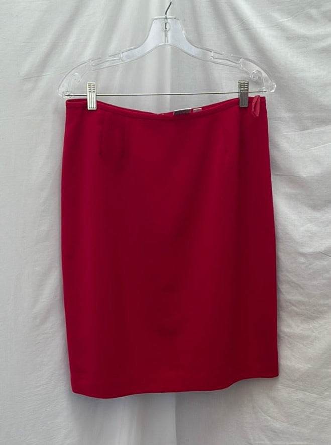 VTG -- Le Suit Hot Pink Pencil Skirt -- 12P