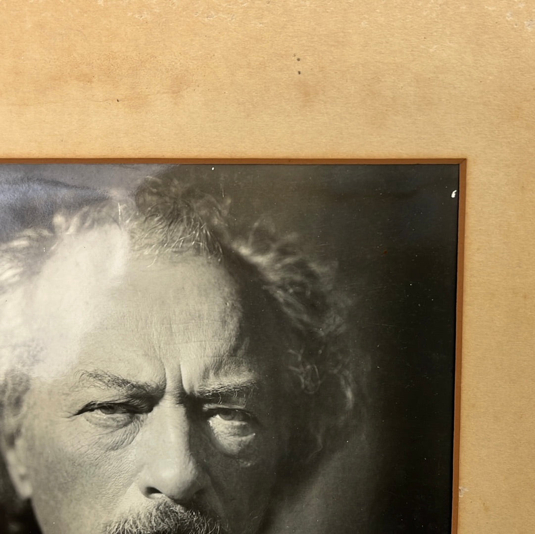 Ignacy Jan Paderewski Portrait Photograph -- Signed Mount