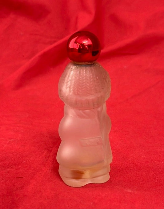 VTG/RARE -- Avon Moonwind Cologne in "Boy Dressed for Winter" Decanter -- 1/5 full