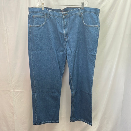 NWT -- Saddlebred Big and Tall Regular Fit Light Wash Jeans -- 50x30