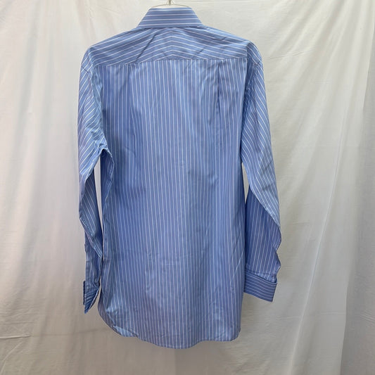NIP -- Charles Tyrwhitt blue stripe Classic Fit Button Up Shirt -- Size 15.5/35