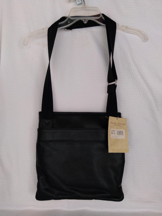 Jack Georges The Soho Collection Black Crossover Bag - NEW