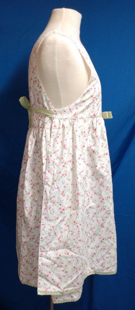 NWT - ISABEL GARRETON white pink Baby Rose Dress - 10