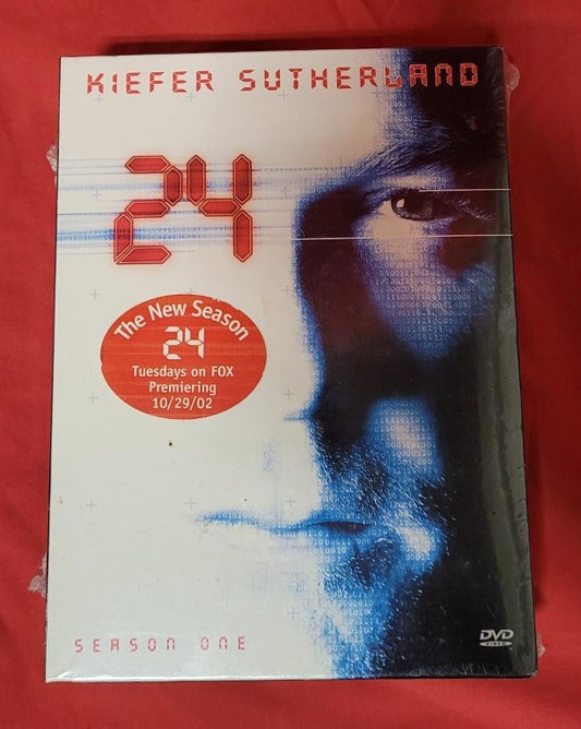 24 with Kiefer Sutherland - Season 1 One (DVD, 6-Disc Set) (Sealed)
