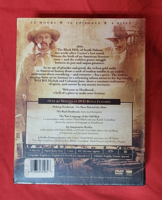 Deadwood DVD The Complete First Season (Sealed)