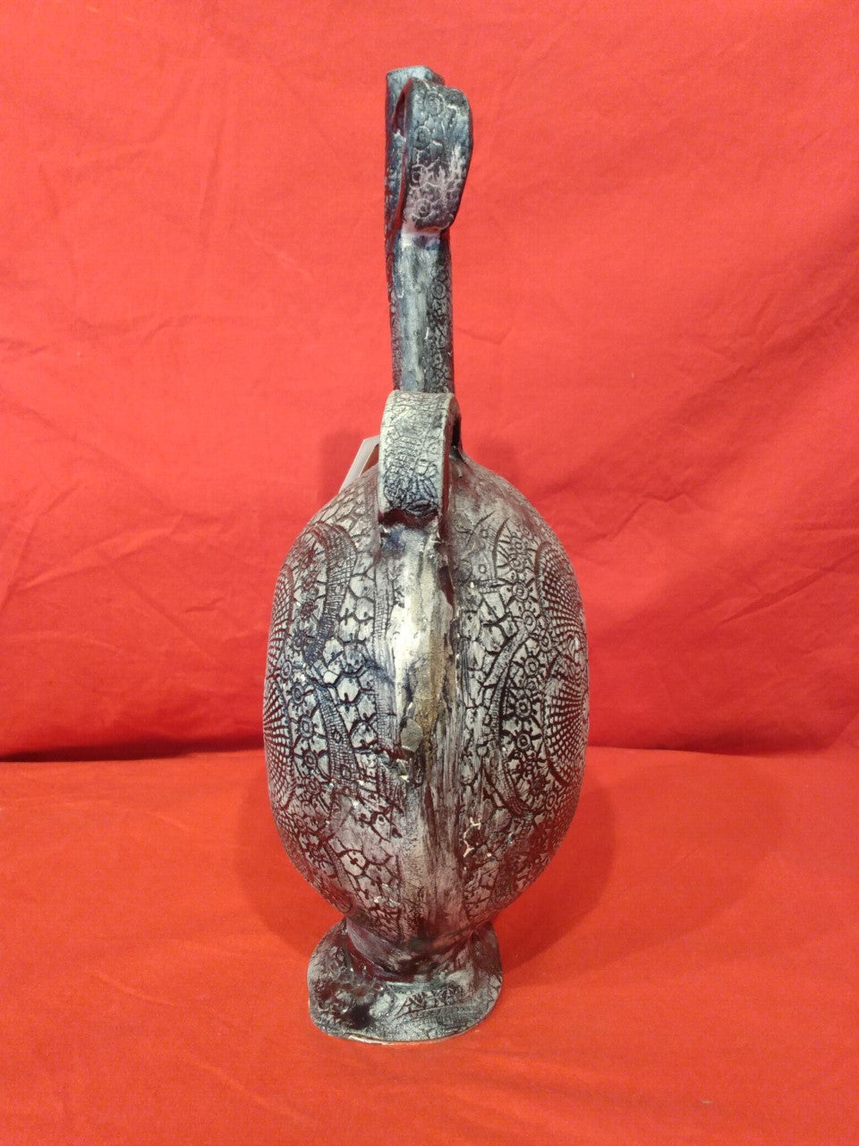 Handmade Pottery Vase by SUNILA- N.C. Local Artist